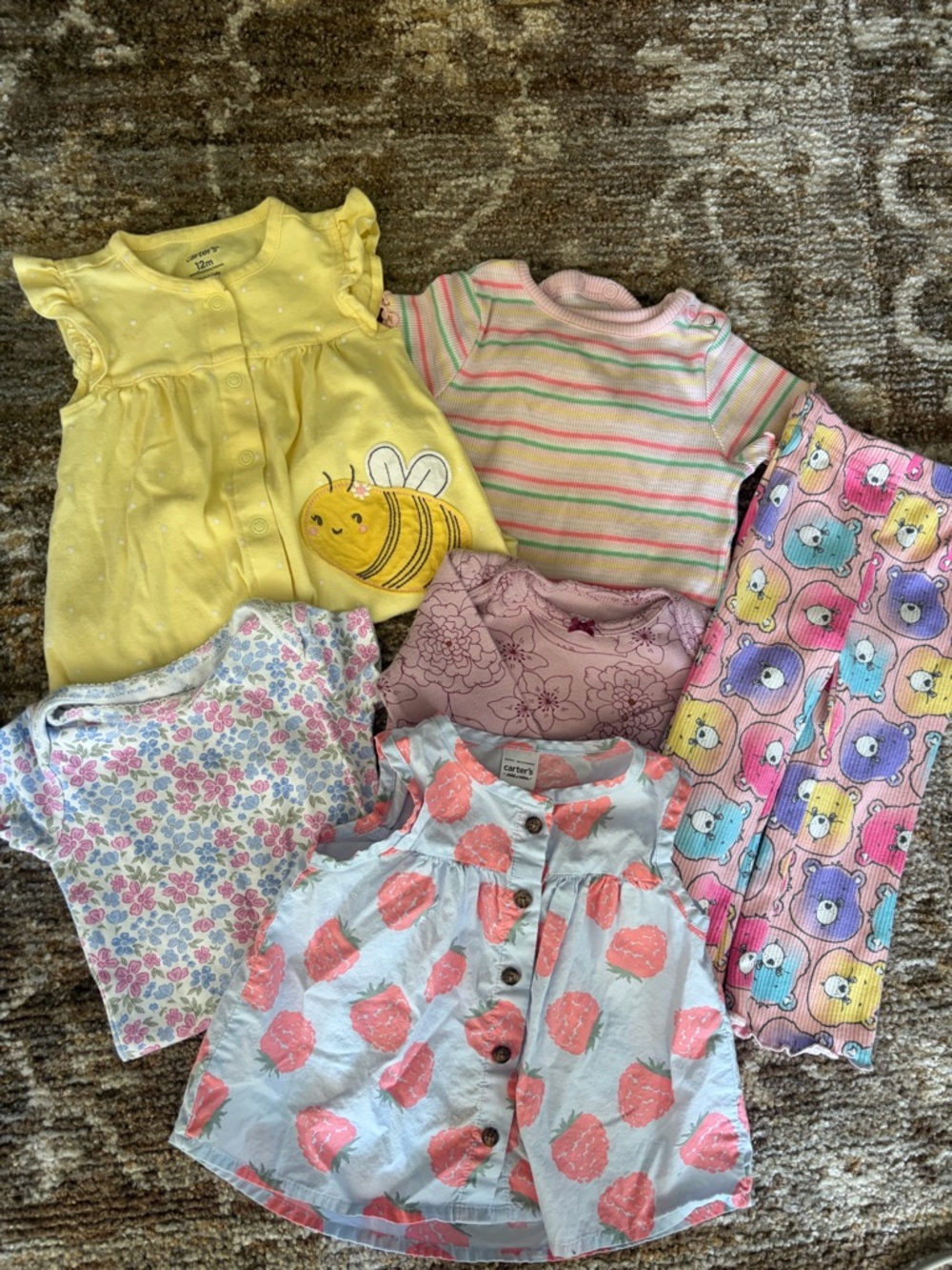 Baby Girl 12 month bundle. 6 items various brands